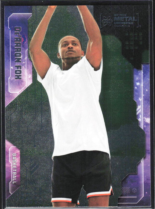 2024 SkyBox Metal Universe Champions #5 De'Aaron Fox - framsida
