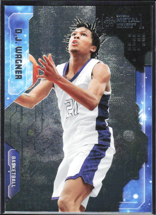 2024 SkyBox Metal Universe Champions #4 D.J. Wagner - framsida