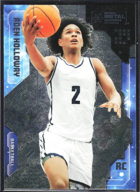 2024 SkyBox Metal Universe Champions #27 Aden Holloway - framsida