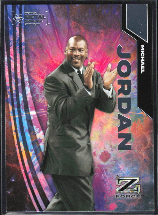 2024 SkyBox Metal Universe Champions #Z-23 Michael Jordan Z-Force - framsida