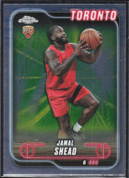 2024-25 Topps Chrome #174 Jamal Shead - framsida