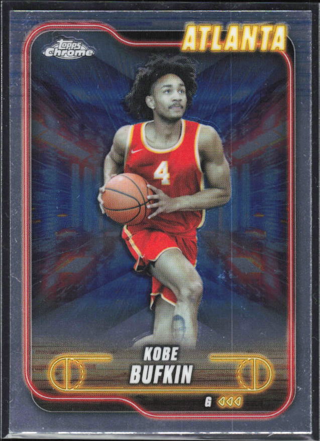2024-25 Topps Chrome #29 Kobe Bufkin - framsida