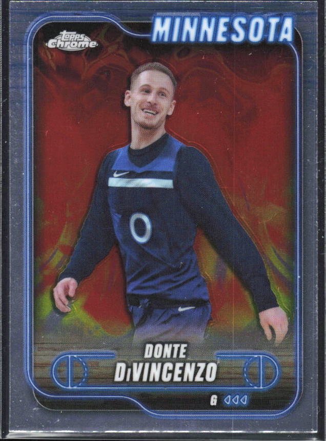 2024-25 Topps Chrome #20 Donte DiVincenzo - framsida