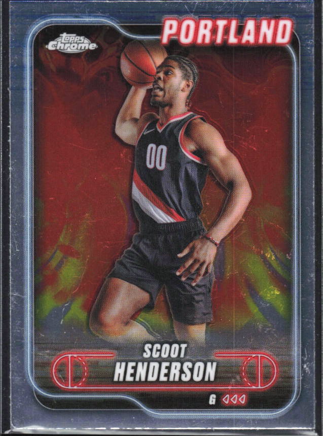 2024-25 Topps Chrome #24 Scoot Henderson - framsida