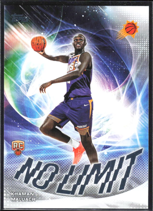 2025-26 Topps #NL-10 Khaman Maluach No Limit - framsida