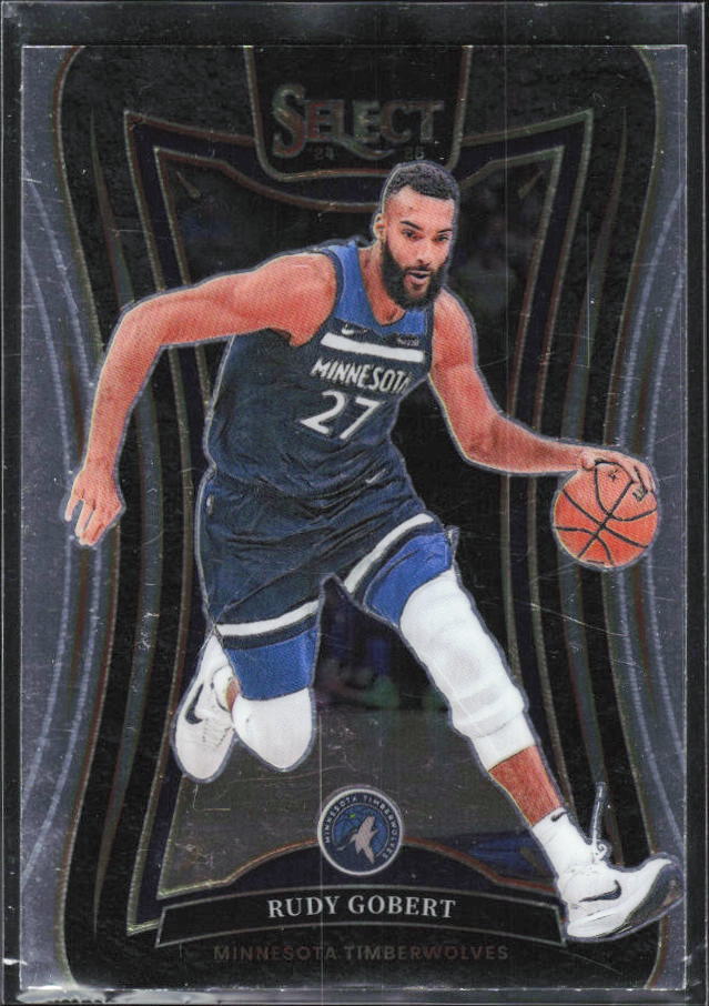 2024-25 Panini Select #318 Rudy Gobert - framsida