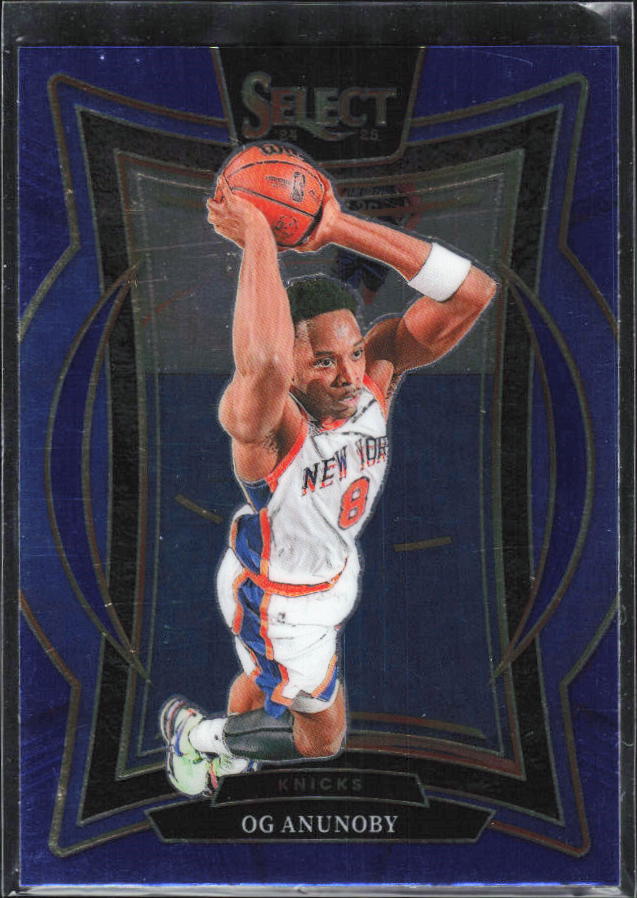 2024-25 Panini Select #11 OG Anunoby Blue (Retail) - framsida