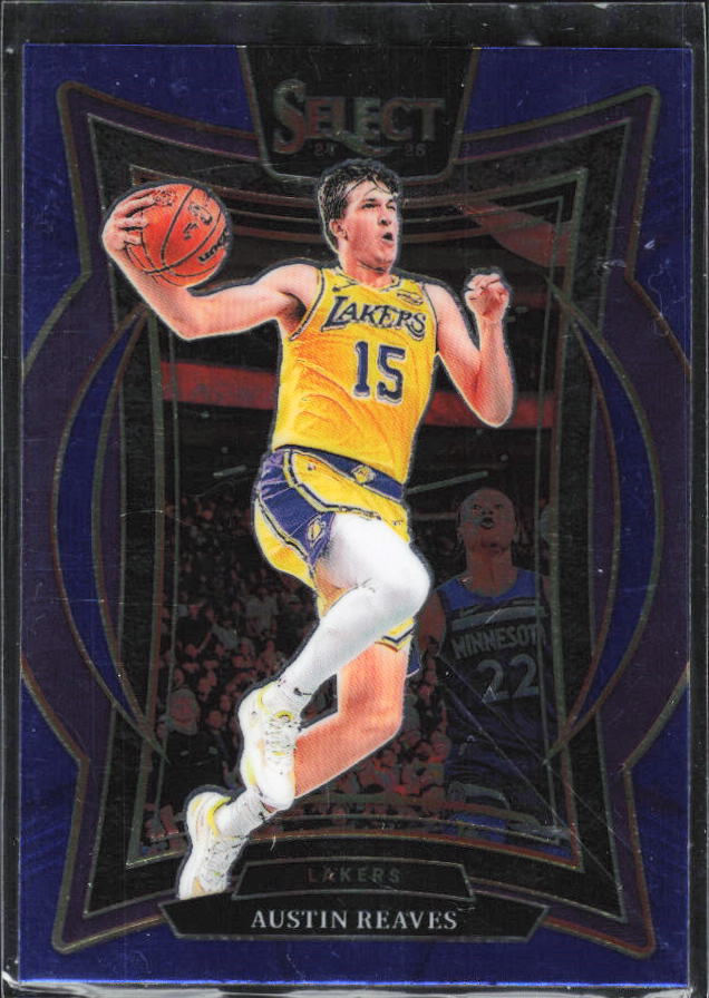 2024-25 Panini Select #40 Austin Reaves Blue (Retail) - framsida