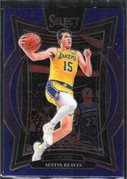 2024-25 Panini Select #40 Austin Reaves Blue (Retail) - framsida