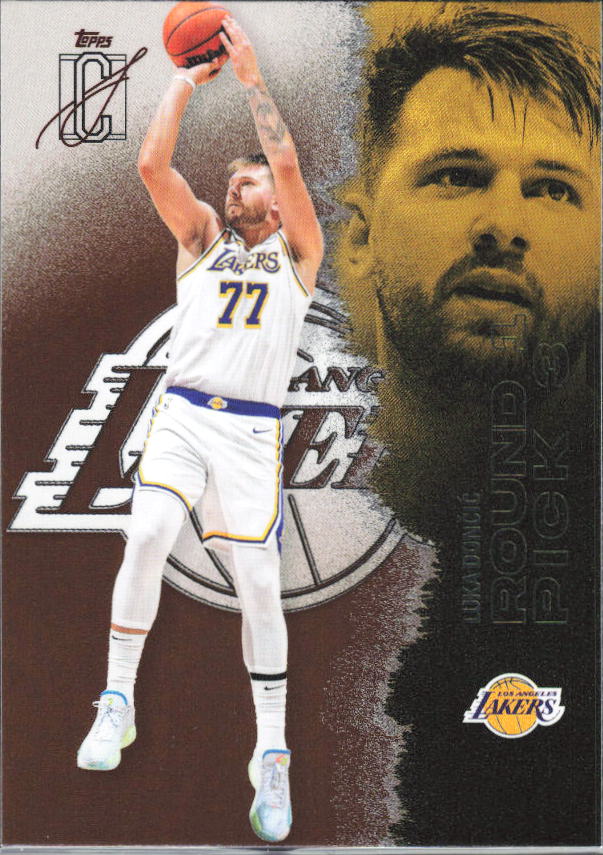 2025-26 Topps Signature Class #83 Luka Dončić Bronze - framsida
