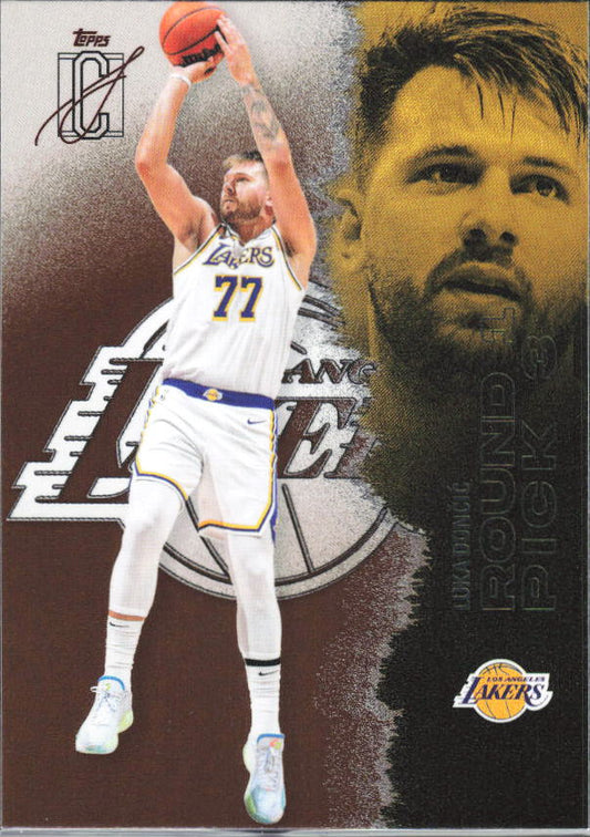 2025-26 Topps Signature Class #83 Luka Dončić Bronze - framsida