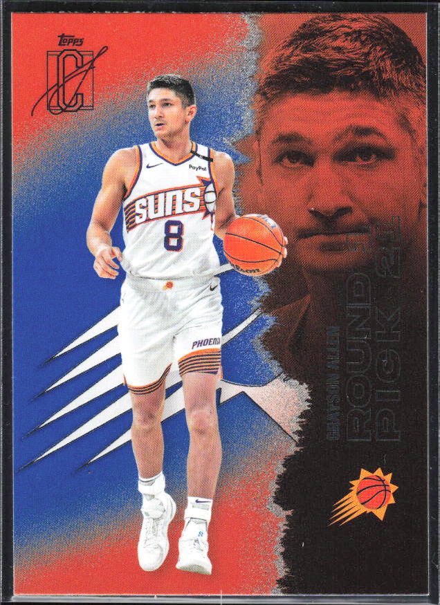 2025-26 Topps Signature Class #82 Grayson Allen Blue & Orange - framsida