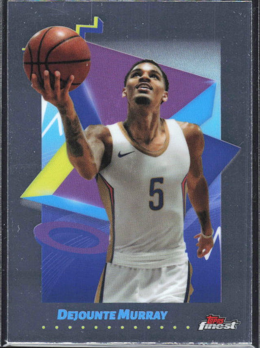 2024-25 Finest #156 Dejounte Murray - framsida