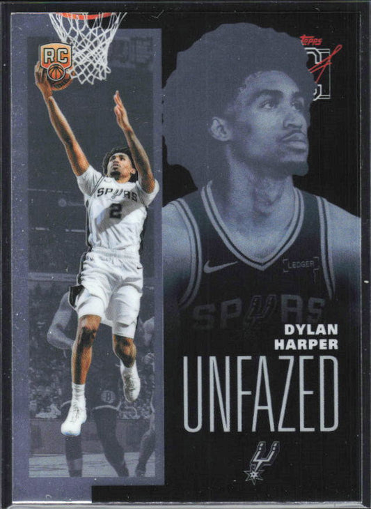 2025-26 Topps Signature Class #FAZE-12 Dylan Harper Unfazed - framsida