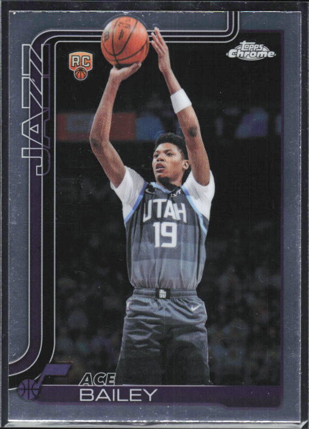 2025-26 Topps Chrome Update #155 Ace Bailey - framsida