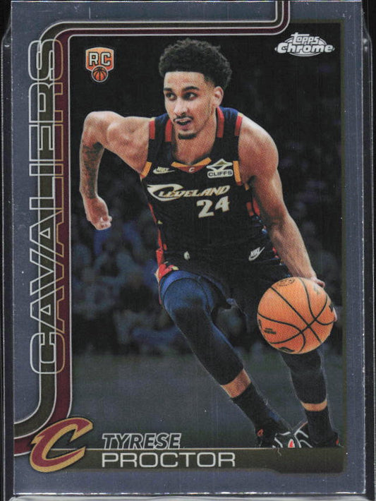2025-26 Topps Chrome Update #200 Tyrese Proctor - framsida