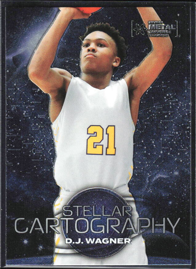 2024 SkyBox Metal Universe Champions #108 D.J. Wagner - framsida