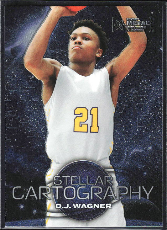 2024 SkyBox Metal Universe Champions #108 D.J. Wagner - framsida