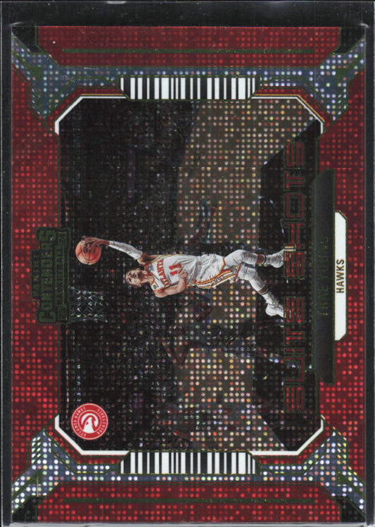 2023-24 Panini Contenders #30 Trae Young Suite Shots - framsida