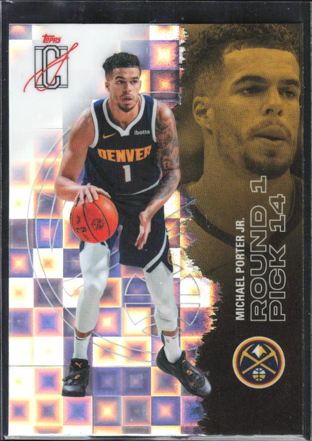 2025-26 Topps Signature Class #81 Michael Porter Jr. Chrome Pandora Refractor - framsida