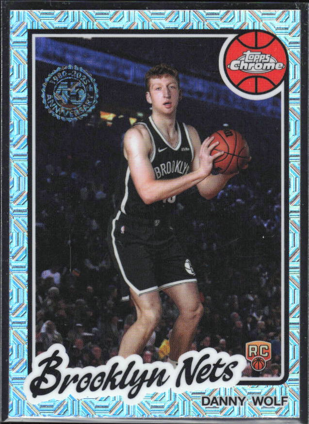 2025-26 Topps #TC-DW Danny Wolf 1980-81 Topps Chrome Basketball - framsida