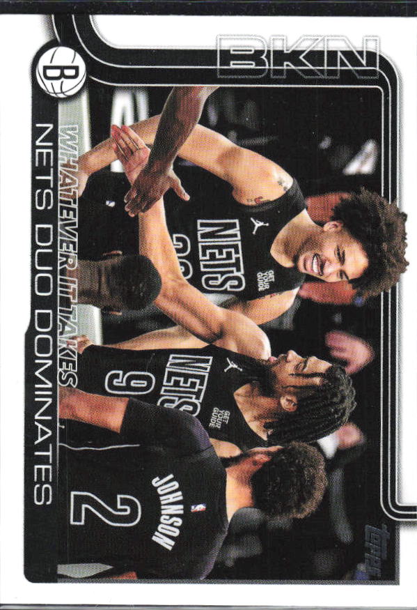 2025-26 Topps #273 Whatever It Takes: Nets Duo Dominates - framsida