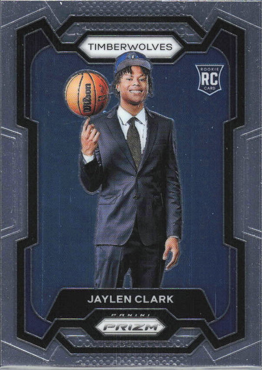 2023-24 Panini Prizm #166 Jaylen Clark - framsida
