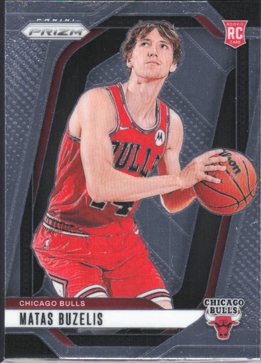 2024-25 Panini Prizm #252 Matas Buzelis - framsida