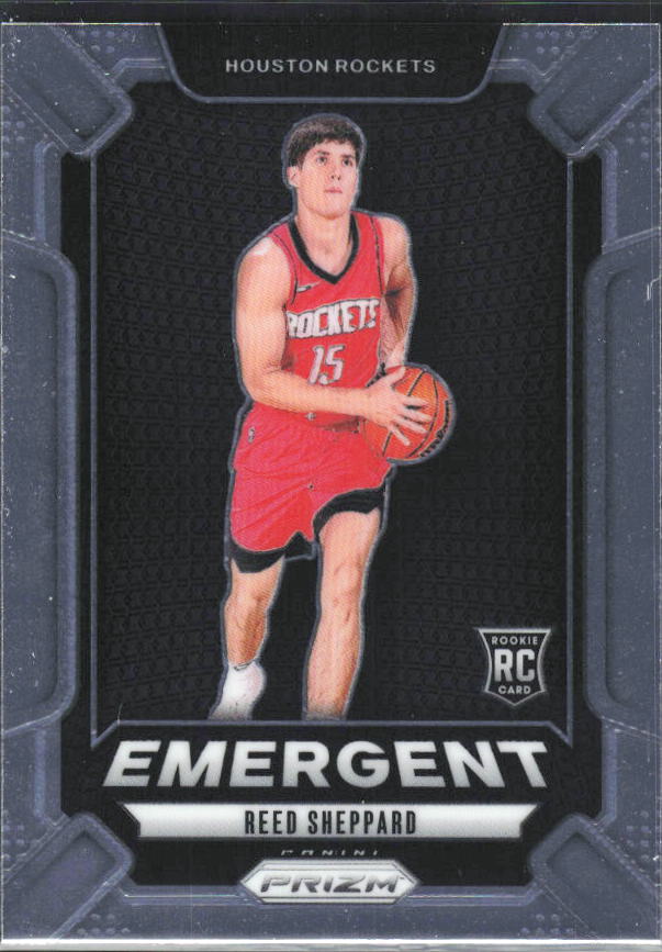 2024-25 Panini Prizm #26 Reed Sheppard Emergent - framsida