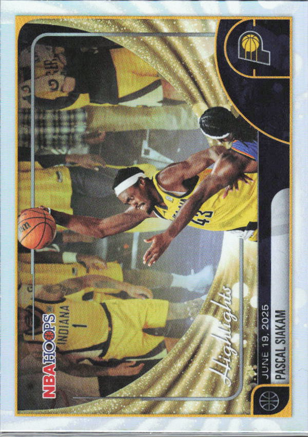 2025-26 Hoops #265 Pascal Siakam - framsida