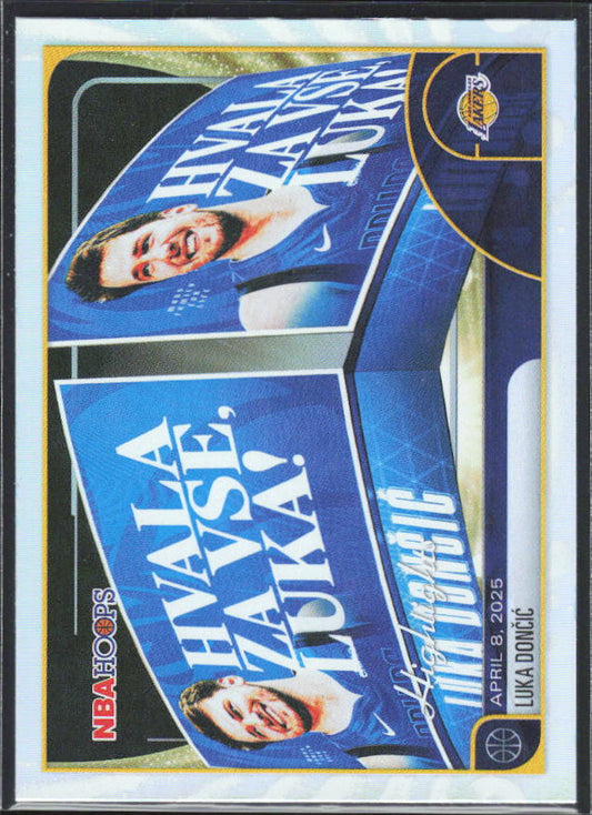 2025-26 Hoops #269 Luka Dončić - framsida