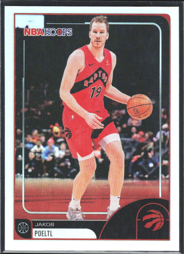 2025-26 Hoops #64 Jakob Poeltl - framsida