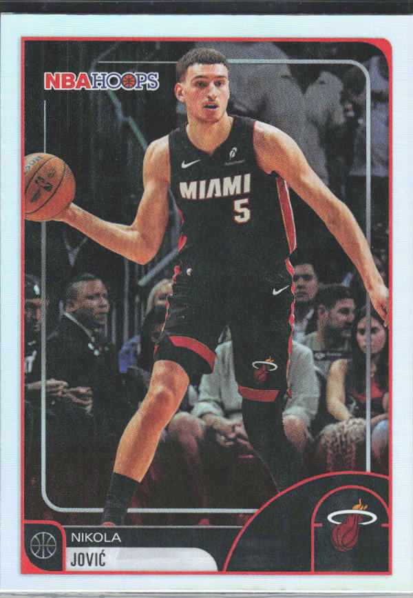 2025-26 Hoops #114 Nikola Jovic - framsida