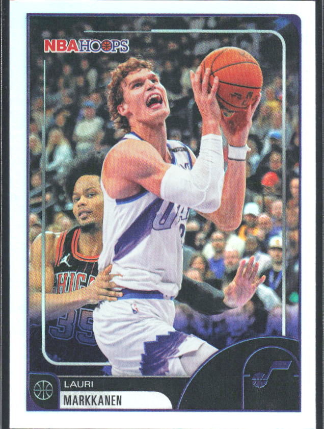 2025-26 Hoops #119 Lauri Markkanen - framsida