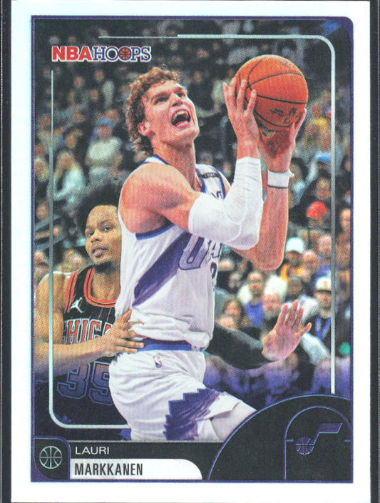 2025-26 Hoops #119 Lauri Markkanen - framsida