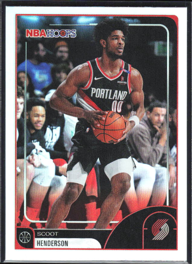 2025-26 Hoops #85 Scoot Henderson - framsida