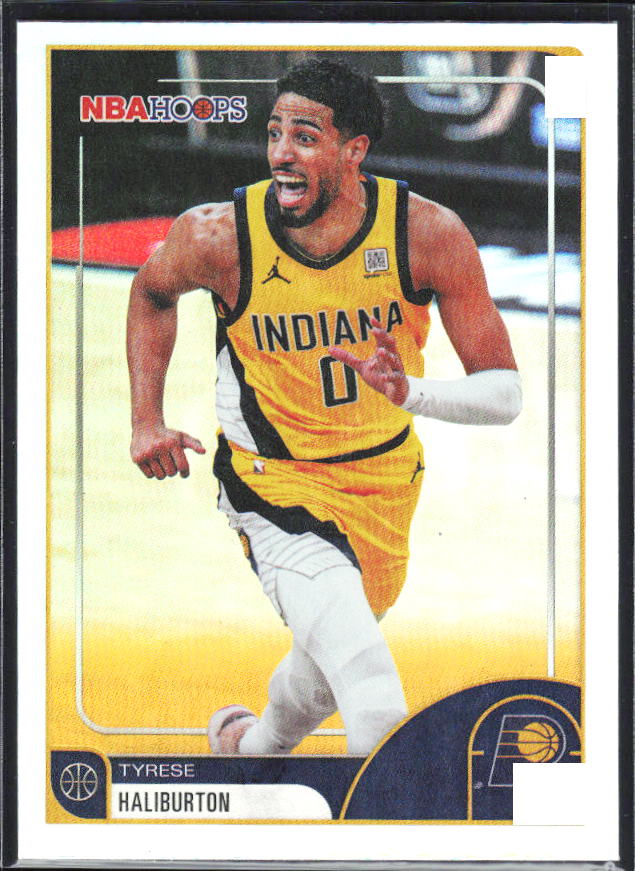 2025-26 Hoops #149 Tyrese Haliburton - framsida