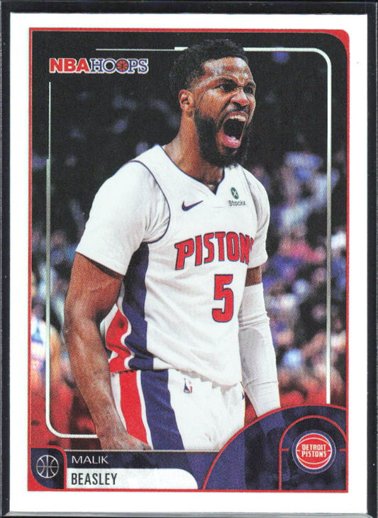 2025-26 Hoops #16 Malik Beasley - framsida