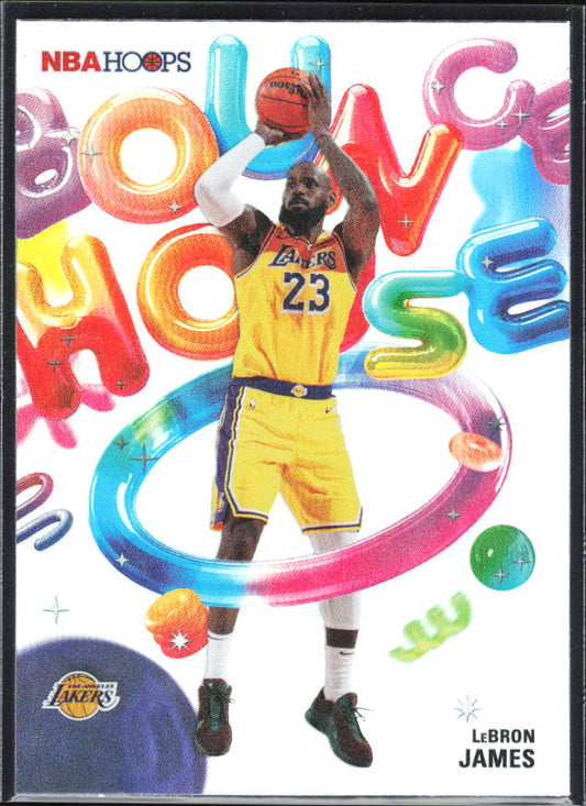 2025-26 Hoops #BH-2 LeBron James Bounce House - framsida