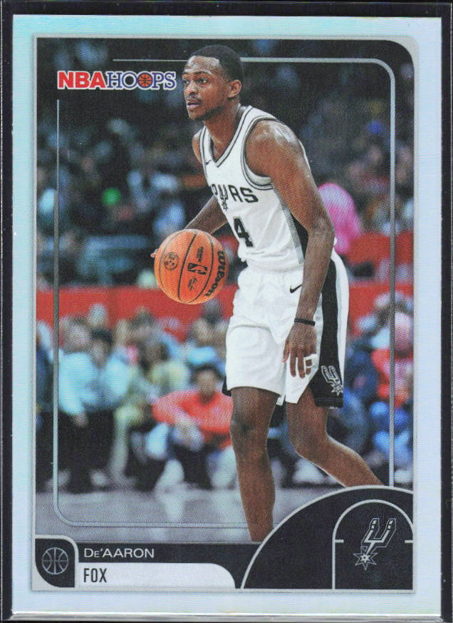 2025-26 Hoops #18 De'Aaron Fox - framsida