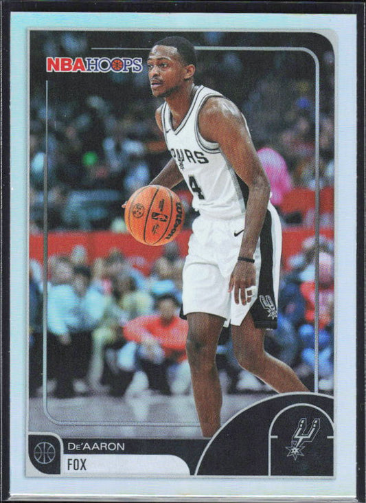 2025-26 Hoops #18 De'Aaron Fox - framsida