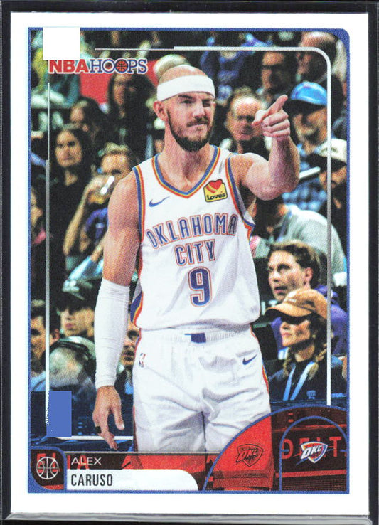 2025-26 Hoops #24 Alex Caruso Fanatics - framsida