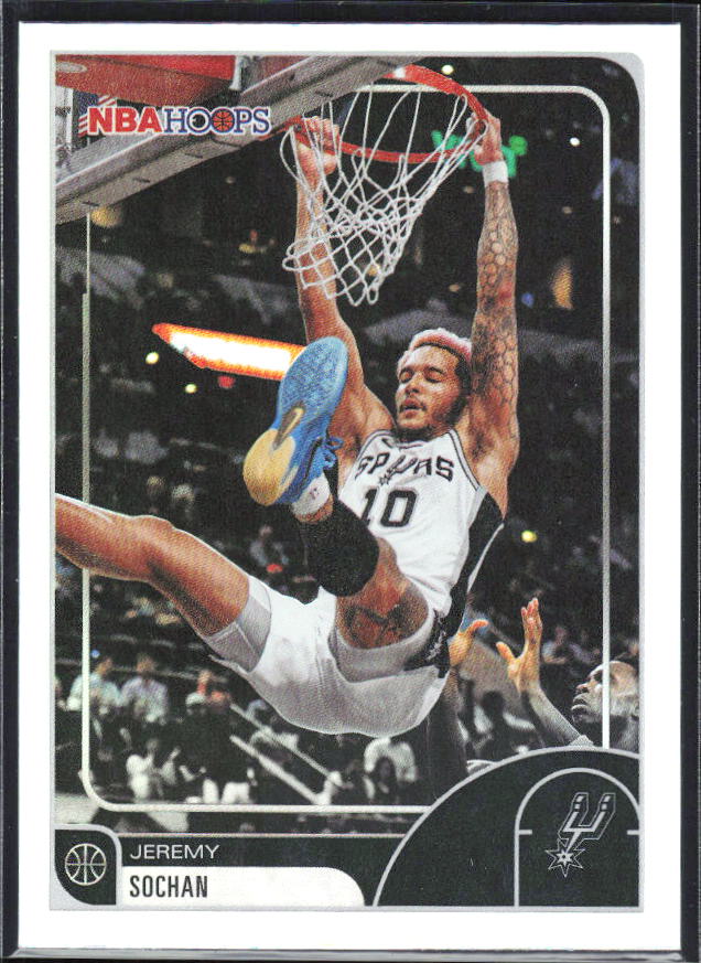 2025-26 Hoops #154 Jeremy Sochan - framsida