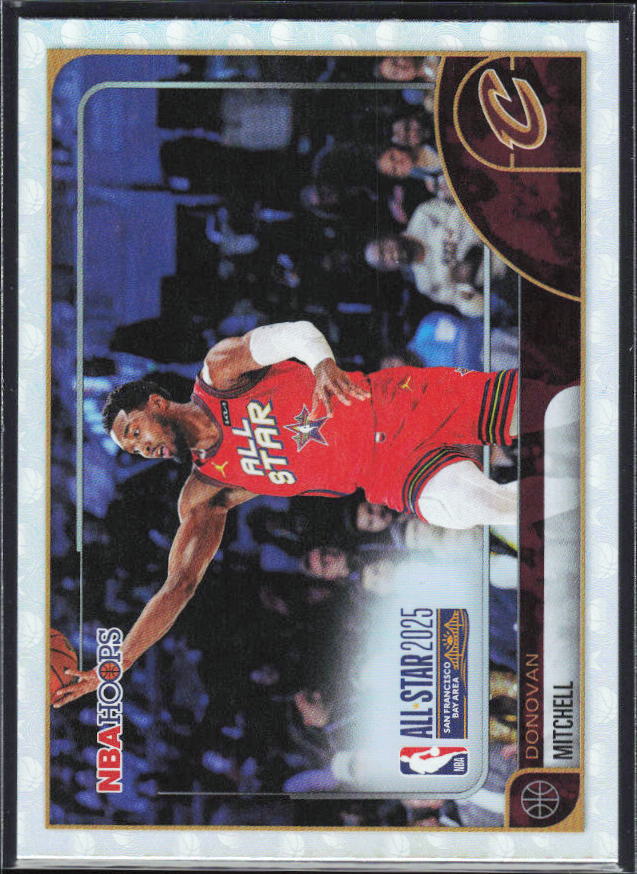 2025-26 Hoops #287 Donovan Mitchell - framsida