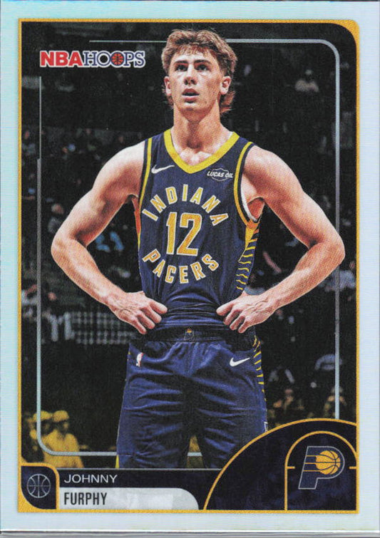 2025-26 Hoops #209 Johnny Furphy - framsida