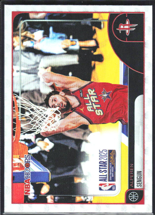 2025-26 Hoops #291 Alperen Sengun Fanatics - framsida