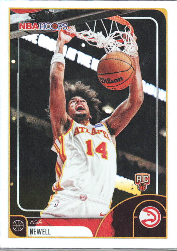 2025-26 Hoops #52 Asa Newell - framsida