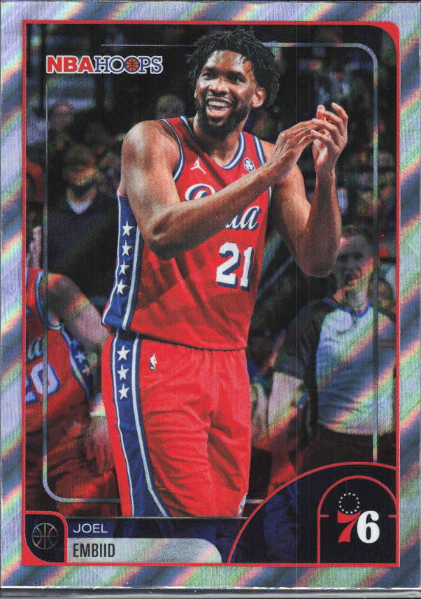 2025-26 Hoops #9 Joel Embiid Rainbow - framsida
