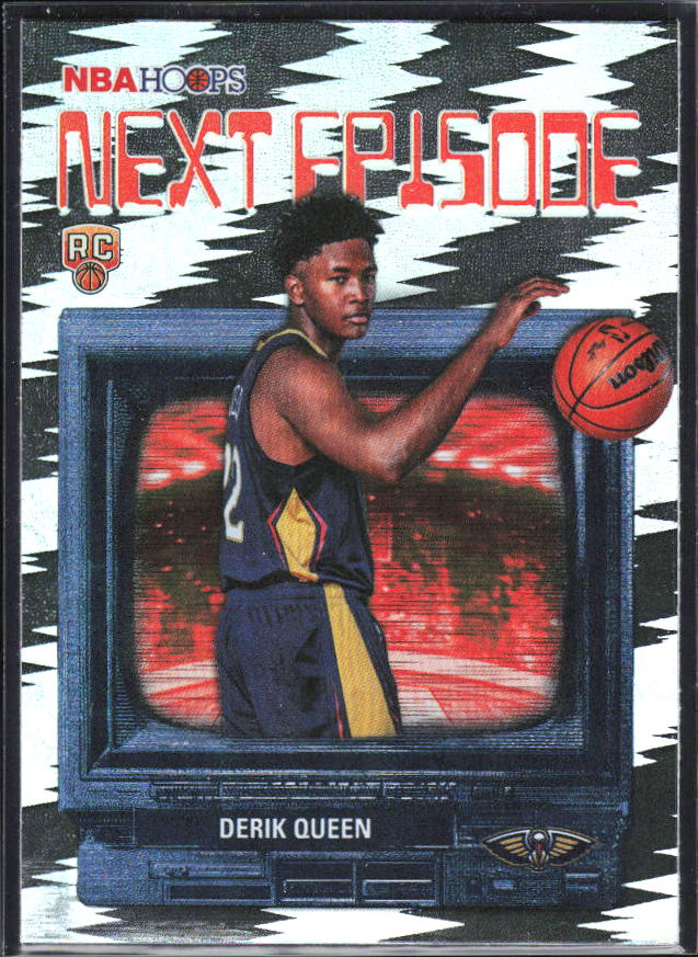 2025-26 Hoops #NE-13 Derik Queen Next Episode - framsida