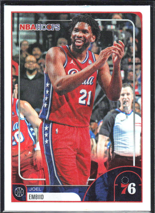 2025-26 Hoops #9 Joel Embiid - framsida